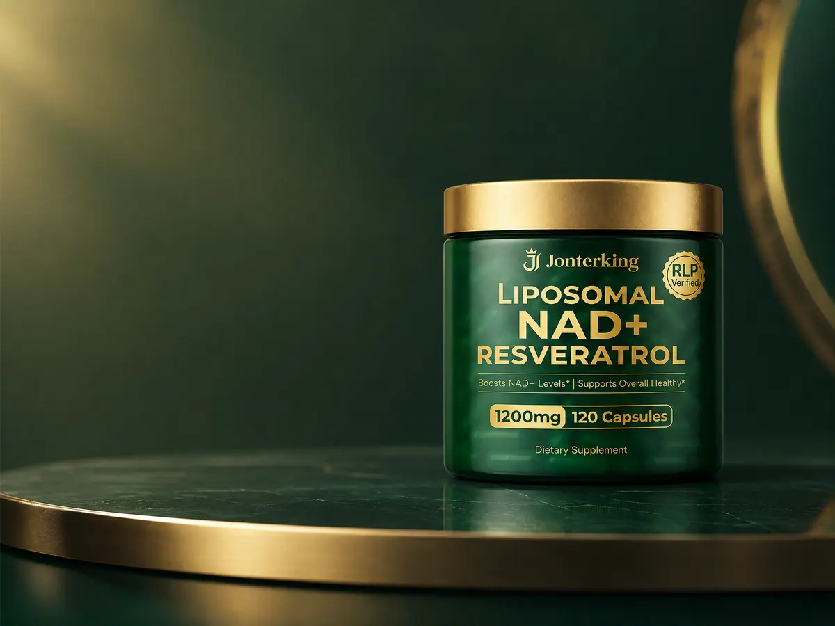 JonterKing NAD+ 4:3 product education image.
